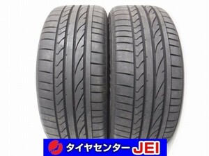 225-50R18 8.5分山 ブリヂストン ポテンザRE050A 2019年製 中古タイヤ【2本セット】送料無料(AM18-6944）