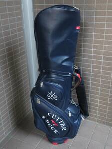 1 иен ~ CUTTER & BUCK Cutter&Buck CQM101 caddy bag Golf сумка темно-синий 