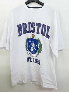 F.C.R.B./F.C.Real Bristol/FCRB(エフシーアールビー/エフシーレアルブリストル)　Tシャツ　ホワイト　FCRB-232087