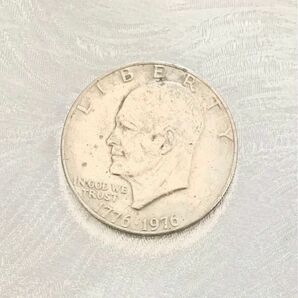 アメリカ　建国200年記念　大型１ドル硬貨　アイゼンハワー大統領