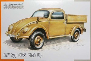 スペシャルホビー　3507　1/35 ドイツ VW タイプ825「ピックアップ」