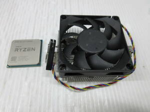 AMD RYZEN5 2400G YD2400C5M4MFB　with Radeon RX Vega11 Graphics 3.6GHz 4コア8スレッド Socket AM4 中古品