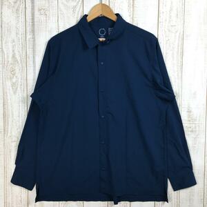 UNISEX L 山と道 UL シャツ UL Shirt 入手困難 YAMATOMICHI ネイビー系