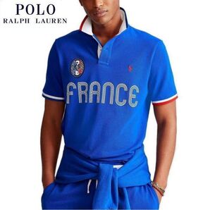 定価22,000円 新品 国内正規 S ポロ ラルフローレン カスタム スリムフィット フランス コットン ポロシャツ