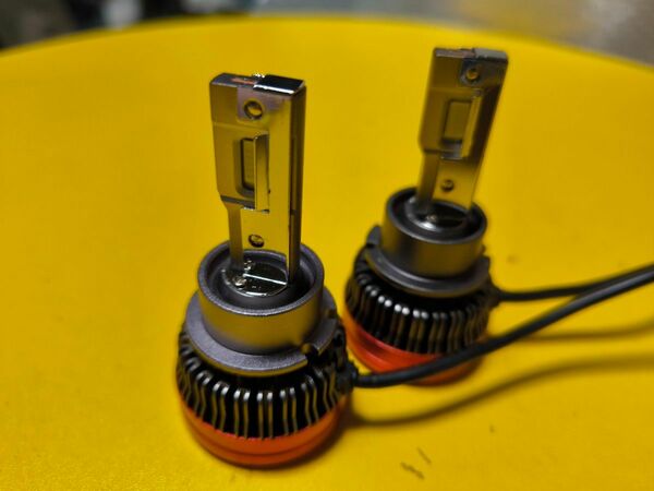 HIDからLED LED ヘッドライトD4R opplight