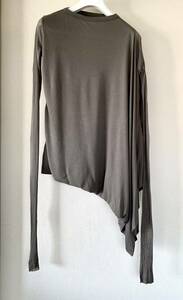  beautiful goods Rick Owens Rick Owens dore-p cut and sewn long sleeve asimeto Lee 