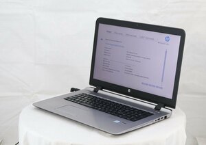 hp ProBook 470 G3 -　Core i5 6200U 2.30GHz 8GB 500GB■現状品