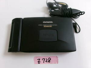 (Z-728)AIWA portable cassette player HS-PX610 operation not yet verification present condition goods 