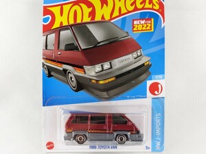 US版 ホットウィール 1986 トヨタ バン Hot Wheels Toyota Van L2593 HCT15
