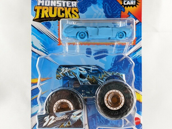 US版 ホットウィール モンスタートラック 32 デグリース ミニカー同梱版 Hot wheels 32 degrees Monster truck GRH81