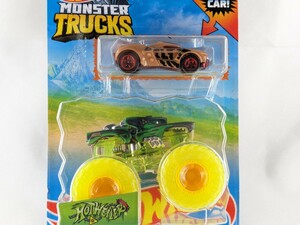 US版 ホットウィール モンスタートラック ホットウェイラー グリーン 緑 Hot wheels monster truck Hotweiler GRH81 HDB94
