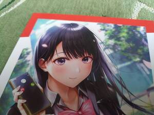 【制服カノジョ 許斐ゆい★ポストカード】桐沢さき イラスト 前田佳織里 PCゲーム NS PS4 エンターグラム