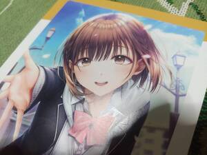 【制服カノジョ 玉依ひまり★ポストカードB】桐沢さき 葉月玉兎 イラスト 橘杏咲 サイン PCゲーム NS PS4 エンターグラム