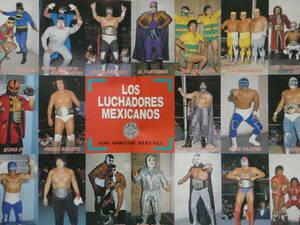LOS LUCHADOLES MEXICANOS ピンナップ　ミル・マスカラス&ドス・カラス、カネック、リスマルク、クンフー、イホ・デル・サント、アストロ、