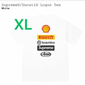 Supreme x Ducati Logos Tee