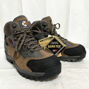 和334★① 新品 Caravan C-1 GORE-TEX キャラバン ゴアテックス トレッキングブーツ アウトドア ハイキング 25 EEE カーキ グレー メンズ