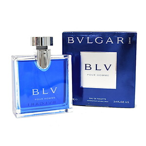 1 иен V не использовался товар BVLGARI BVLGARY духи аромат BLV голубой бассейн Homme мужской 100mlVE.Blp.s1-21