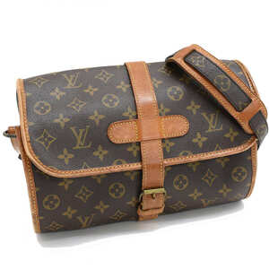 1円 ◆定価12万 美品 LOUIS VUITTON ルイヴィトン ショルダーバッグ 斜め掛け マルヌ M51369 モノグラム ブラウン◆E.Cme.zE-15