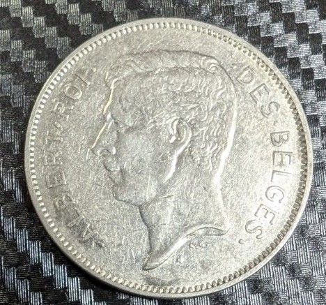 1931 ニッケル 20フラン ベルギー コイン 古銭 硬貨 貿易銀