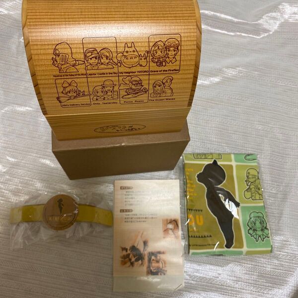 激レア100個限定懸賞当選品 ジブリ 秋田曲げわっぱお弁当箱 未使用品 ジブリがいっぱい