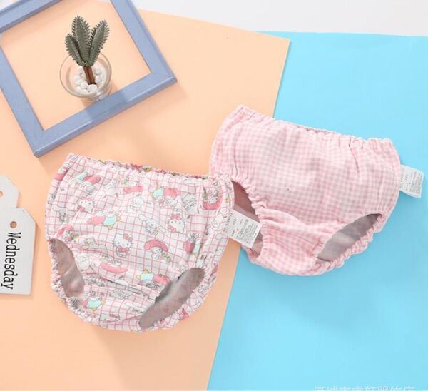 【最終SALE】ガールズ ショーツ 6枚 下着 未使用品 コットン 女児パンツ 110cm