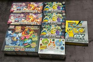 ポケモンカードボックス　新品未開封　シュリンク付きセット