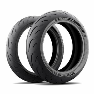 ★未使用新品 MICHELIN POWER6 ミシュラン パワー6 120/70ZR17 58W & 180/55ZR17 73W 前後セット　CB1300SB MT-09 ZRX1200などに