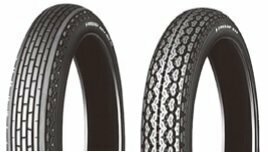 ☆フルセット 室内保管 未使用・新品 DUNLOP ダンロップ F12 3.00-16 4PR WT & K98 3.00-16 4PR WT SUZUKI K125に チューブ リムバンド付