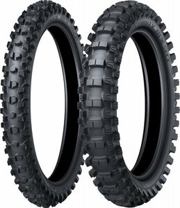 ★前後セット 未使用 新品 DUNLOP GEOMAX MX34 80/100-21 51M & 100/100-18 59M モトクロス 各種オフロードバイクに　公道走行不可