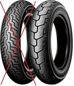 ※リア用 片側のみ 国内正規品 DUNLOP D404 KABUKI ダンロップ D404 180/70-15 76H WT 品番:281161 各種アメリカンバイクに