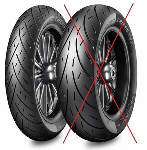 ※フロント用 片側のみ 国内正規品 METZELER CRUISETEC 130/70R18 63H TL 品番:3578400 　　各種ハーレー　アメリカンバイクに