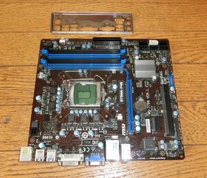 動作保証 MSI B75MA-P45 LGA1155 MicroATX