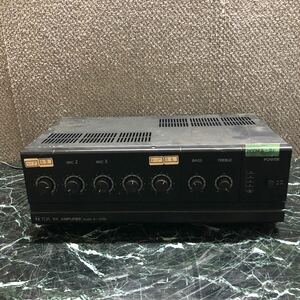 MYM6-81 激安 TOA A-121M PA AMPLIFIER 通電OK 中古現状品 ※3回再出品で処分