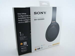 [ ultimate beautiful goods ]SONY Sony WH-1000XM4 black high-end wireless headphone noise cancel ring working properly goods original box * accessory equipping 