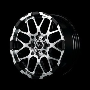 MID NITROPOWER M28 BULLET (ブラック/ミラーカット) アルミホイール4本セット 20×8.5J 6H PCD139.7 +20 ナイトロパワー