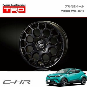 TRD アルミホイール WORK WIL-02D 17インチ 1本 C-HR NGX50 ZYX10 16/12～19/10