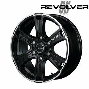 MID Garcia SS REVOLVER リボルバー (セミグロスブラック) アルミホイール4本セット 17×6.5J 6H PCD139.7 +38