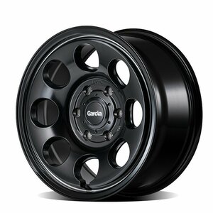 MID Garcia Palm8 (セミグロスブラック/ヴァーレイポリッシュ) アルミホイール 4本セット 17×8.0J 6H PCD139.7 +20