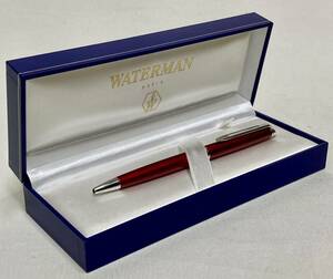 新品未使用◆WATERMAN【ウォーターマン】メトロポリタン /レッドCT ツイスト式ボールペン