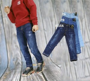 1/6 Acntoys ACN001PA man figure for damage jeans 