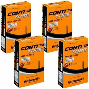 コンチネンタル(Continental) チューブ Race28 700×20-25C（仏式42mm) 4本セット【簡易包装品】箱なし