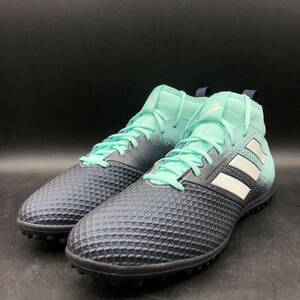 M2988 美品 adidas アディダス ACE Tango 17.3 エース タンゴ サッカー フットサル トレーニングシューズ US10.5/28.5cm ブルー系 S77083