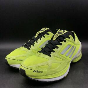 M2995 adidas Adidas adizero Adi Zero sneakers running shoes men's US9/27.0cm neon yellow black 