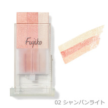 新品 ◆Fujiko (フジコ) チョークチーク 02 シャンパンライト (頬紅)◆ チークカラー_画像4