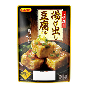 つゆだく 揚げ出し豆腐の素 70g 日本食研/4365ｘ４個セット/卸 豆腐１丁使用 揚げたてふっくら