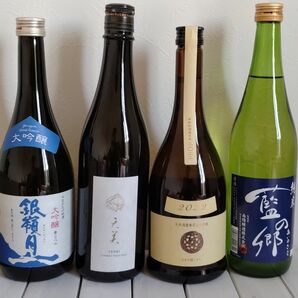 【超特価※値引不可】日本酒 四合瓶4本セット