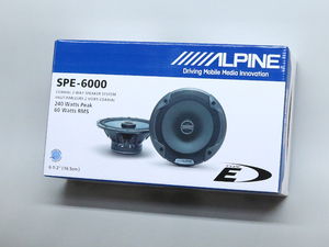 【即納】240W アルパイン SPE-6000 2Way 16.5cm カースピーカー カーオーディオ ALPINE 管理番号[UH0167]