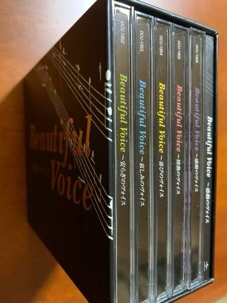 定8910美品【Beautiful Voice】ビューティフルヴォイス　CD5枚組 〜音楽のある風景〜
