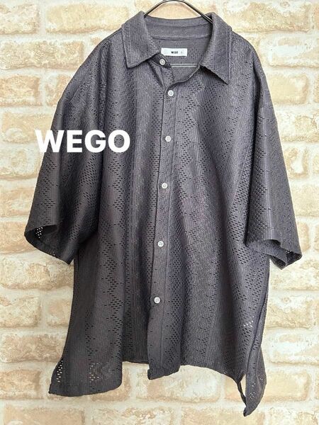 WEGO 半袖シャツ 半袖 シャツ ゆったり