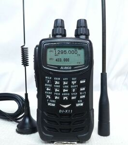 アルインコ　DJ-X11　0.05～1300MHz　SSB/CW受信可能　オールモード受信機　ALINCO